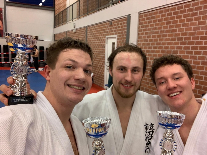 Hans, Menno en Bradley 3x 2e plaats