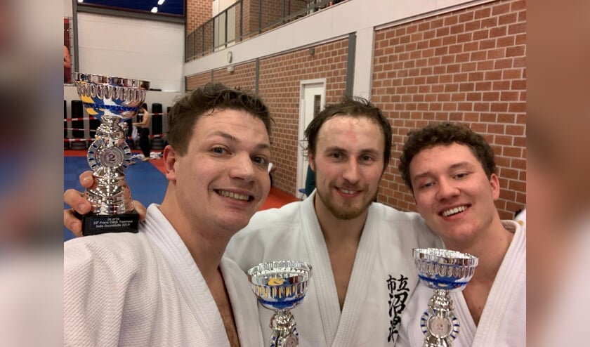 Hans, Menno en Bradley 3x 2e plaats