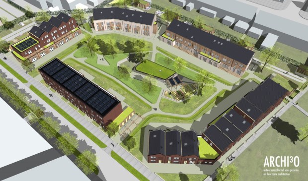 Een artist impression van Soesterhof.
