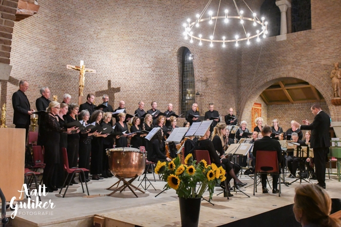 Bach Consort Nijkerk tijdens het 5-jarig jubileumconcert