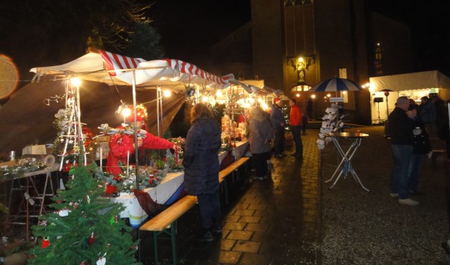gezelligheid op de kerstmarkt