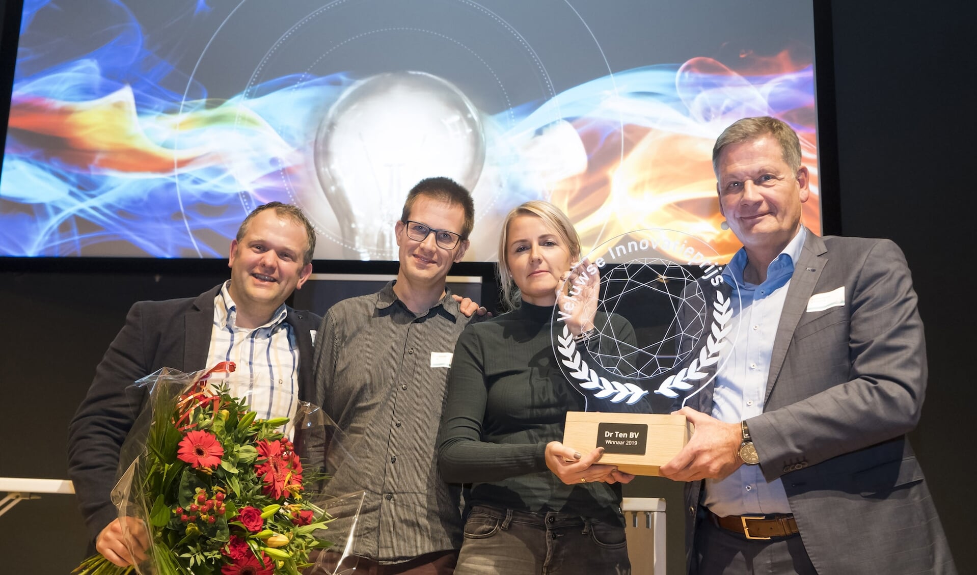 Ten B.V. uit Wezep is de winnaar van de Veluwse Innovatieprijs 2019.