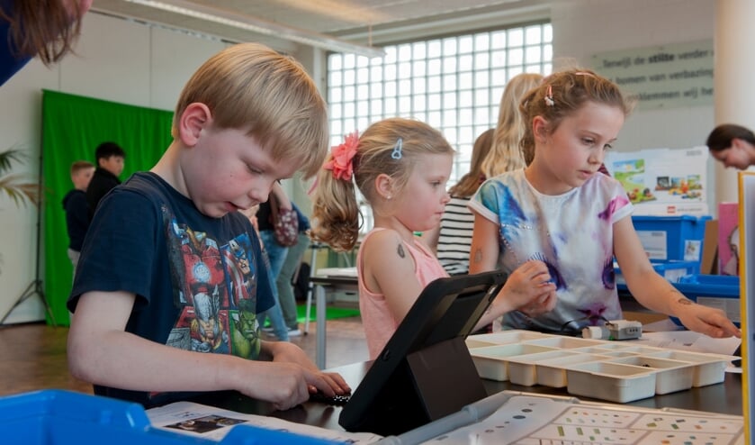 De Maakplaats in Bibliotheek Stadsplein.