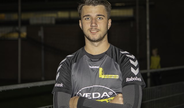 Georgy Theus scoorde eerste doelpunt voor Lunteren.