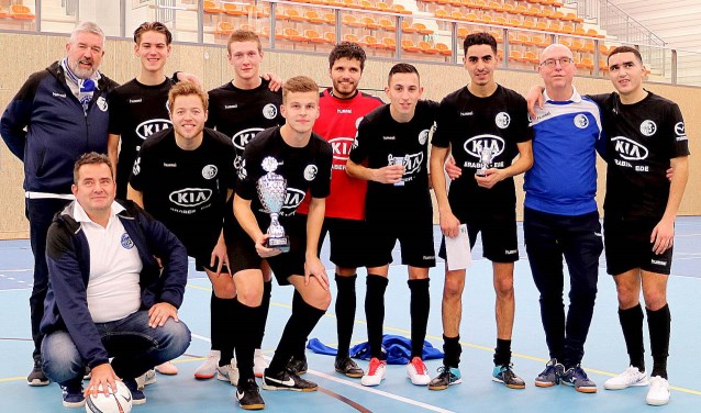 DTS Ede won het Ede Stad Zaalvoetbaltoernooi in 2018.
