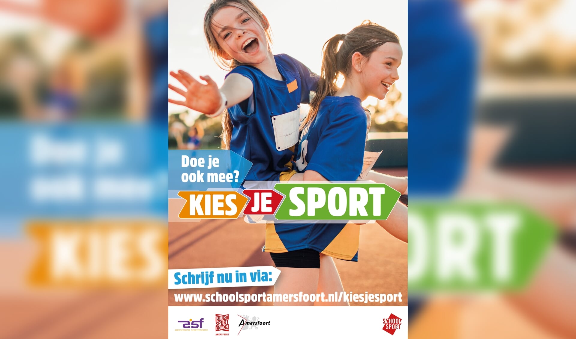 Aankondiging Kies je sport: Doe je ook mee?