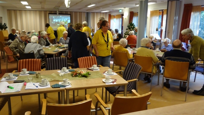 Oudjaarsviering Zonnebloem afdeling Maarn/Maarsbergen