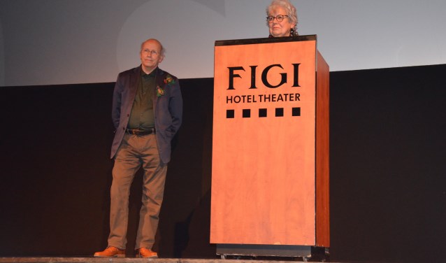Filmmaker Kees Linnenbank en Flora de Vrijer (Zeister Historisch Genootschap)