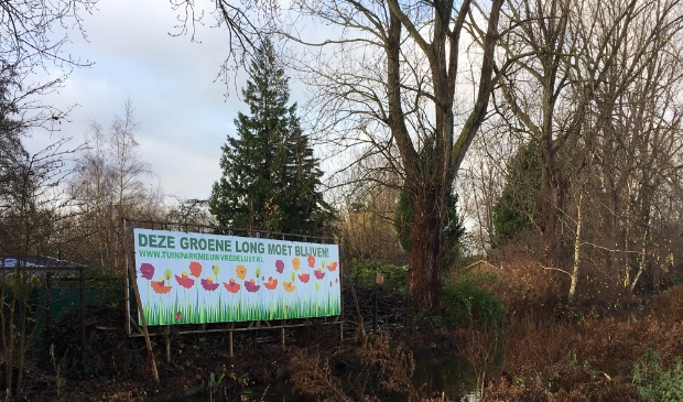 <p>Tuinpark Nieuw Vredelust wordt bedreigd.</p>