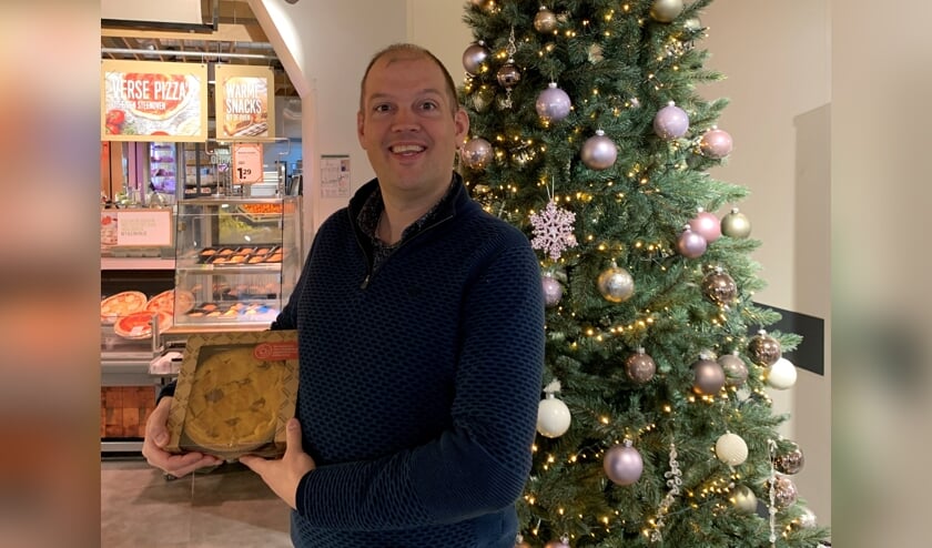Elbert van den Doel van de PLUS supermarkt in winkelcentrum Nieuw Dalem.