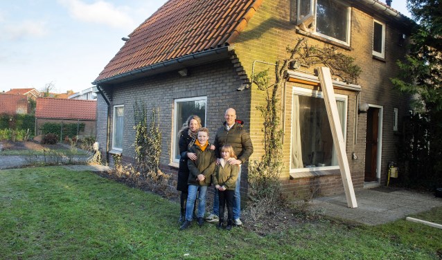 De wens van het gezin was een ruimer huis, maar vooral een huis tussen het groen.