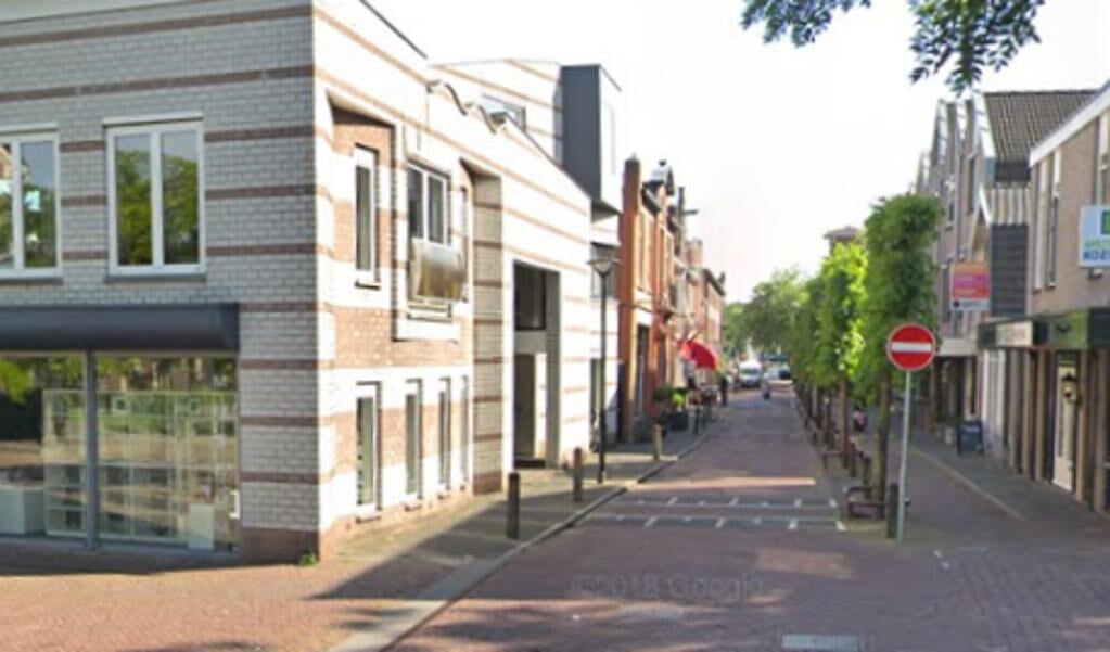 De Dorpsstraat in het Oude Dorp gezien vanaf Museum Van der Togt.