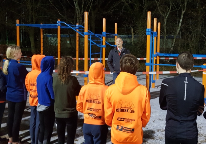 in gebruikname calesthenics rek