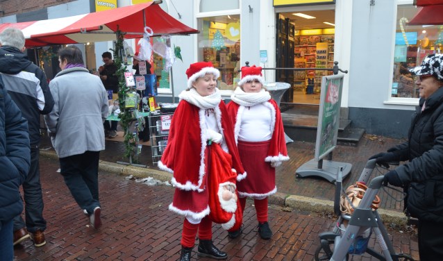 De kerstmarkt vorig jaar