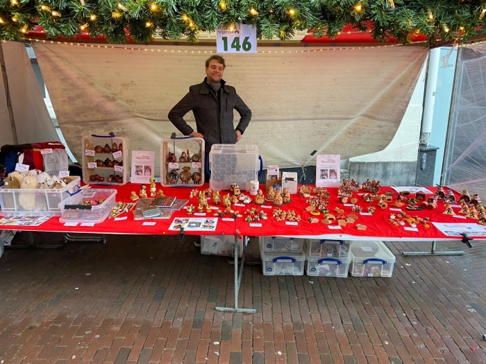 Verkoop van Peruaanse spullentjes