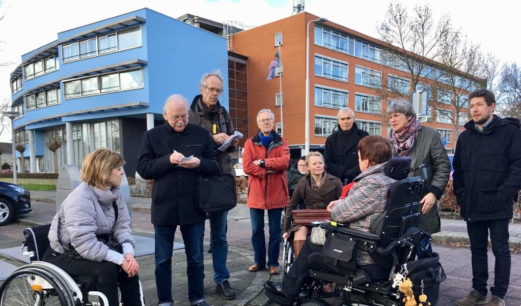 Toegankelijkheidsschouw in Middenhoven in 2019.