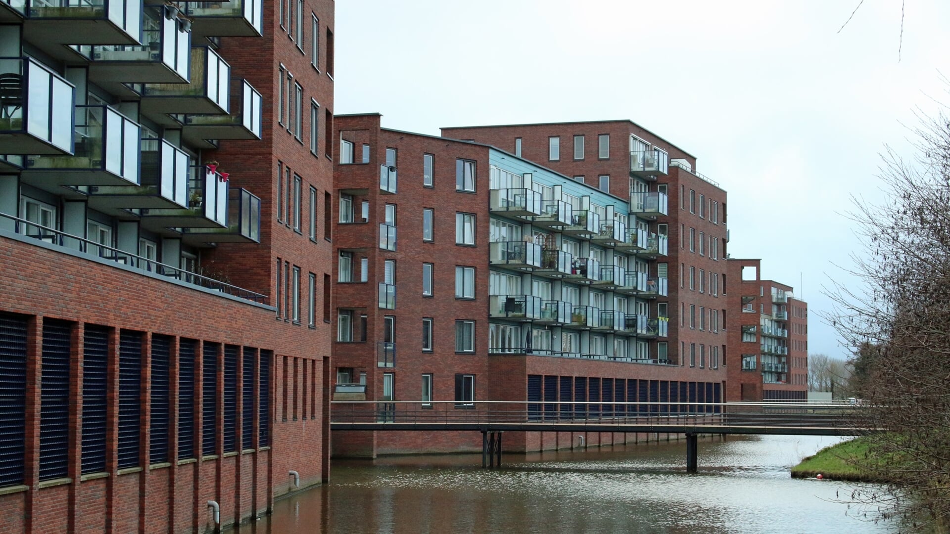 De appartementencomplexen aan de St. Janskruidlaan in Westwijk.