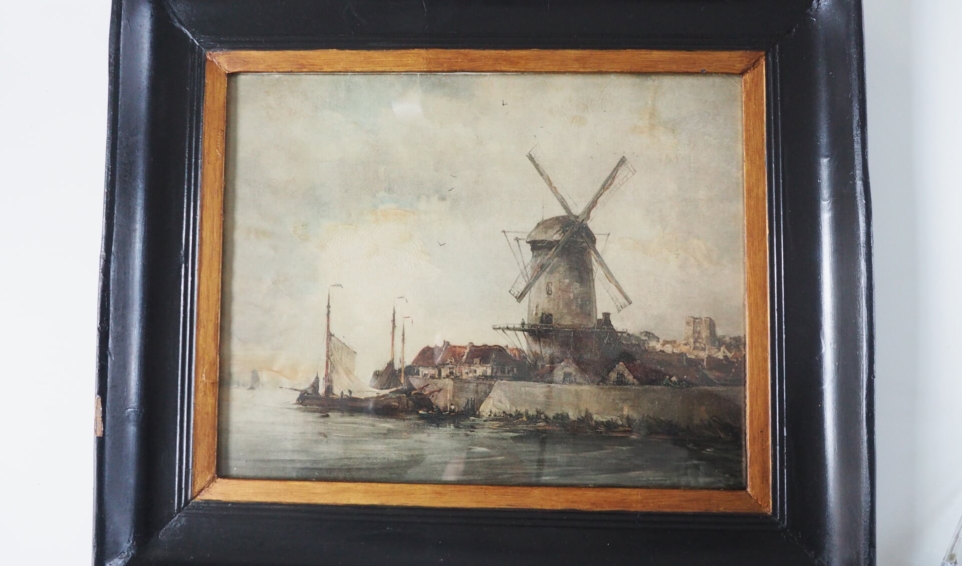 Wie kent dit schilderij met de molen van Ruisdael