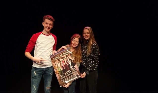 v.l.n.r. Skip Bronkhorst, Mirjam van den Bogaard, Yrsa Voorbergen
