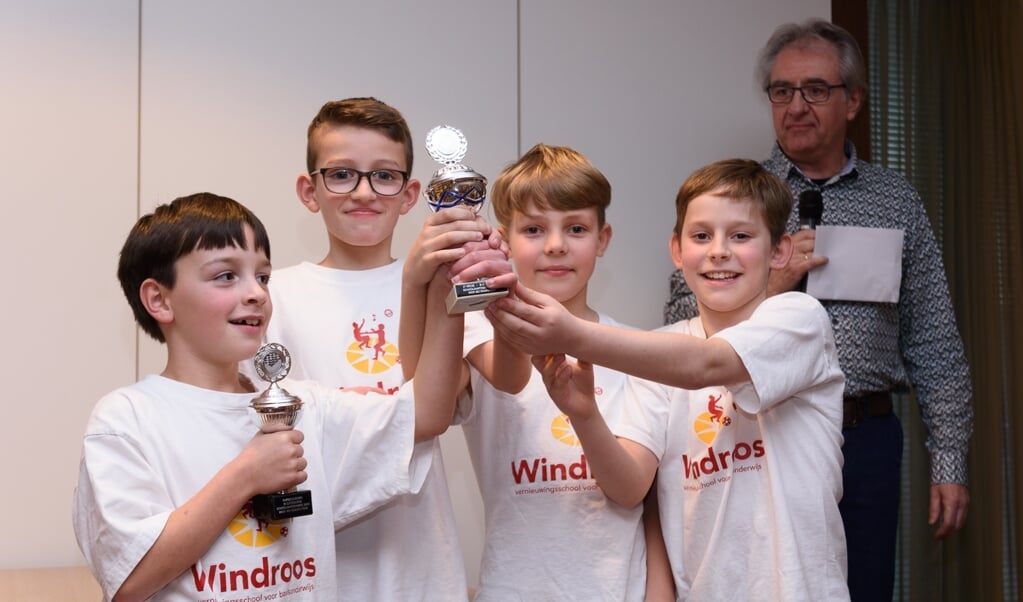 De Windroos 1 wint damkampioenschap onderbouw