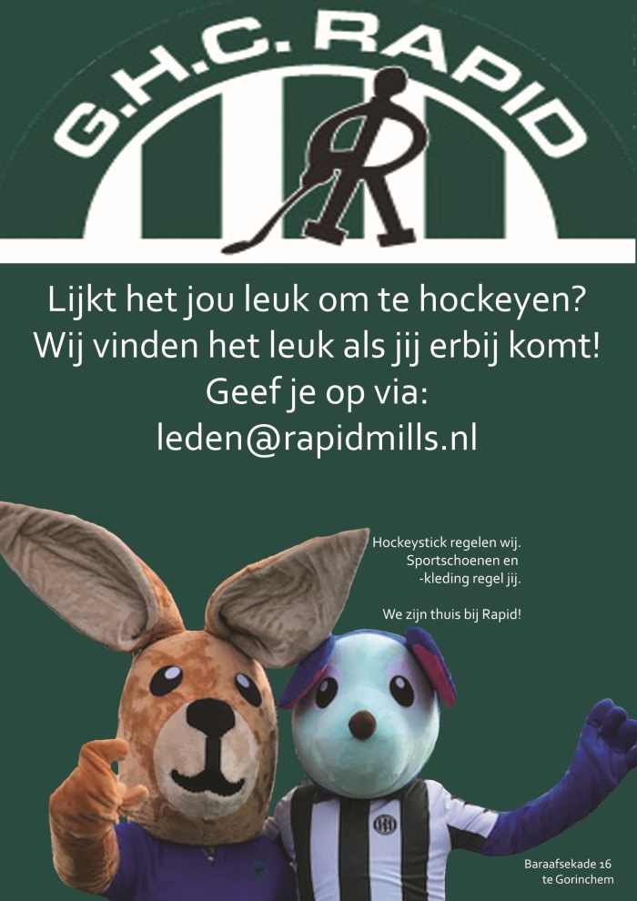 Uitnodiging Hockeyschool