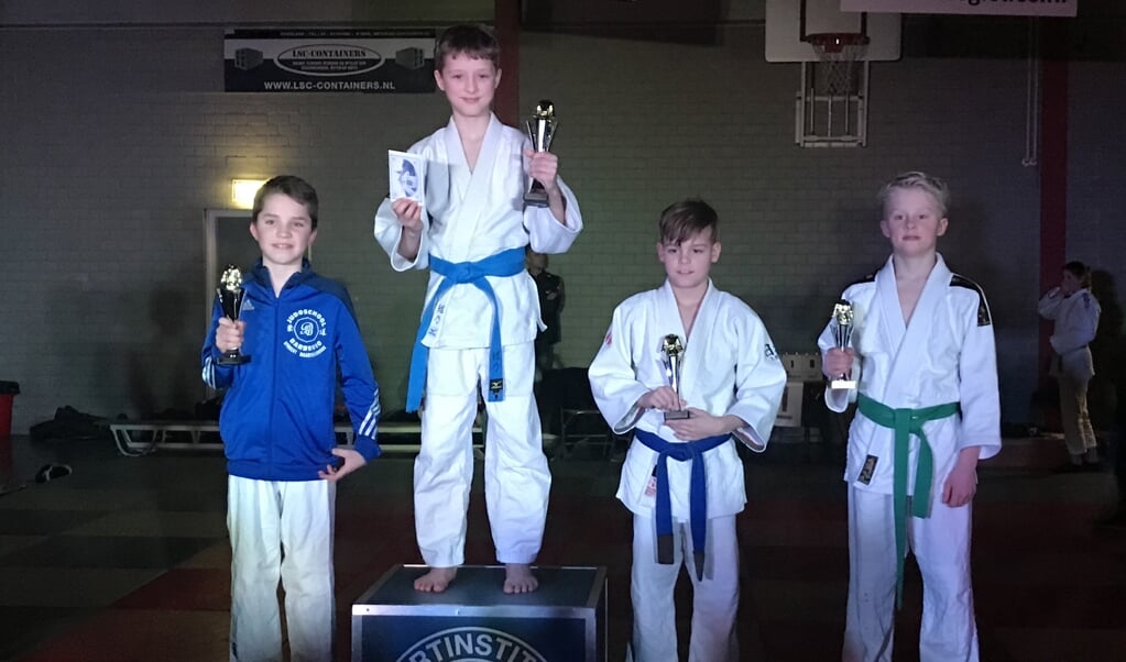 Judoka Inno Loeber kampioen in Hoogland