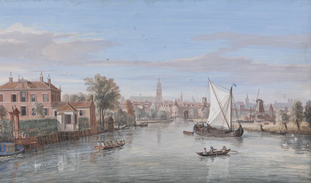 Caspar van Wittels ‘Gezicht op Amersfoort’ uit ca 1712 is nu te zien Kunsthal KAdE.
