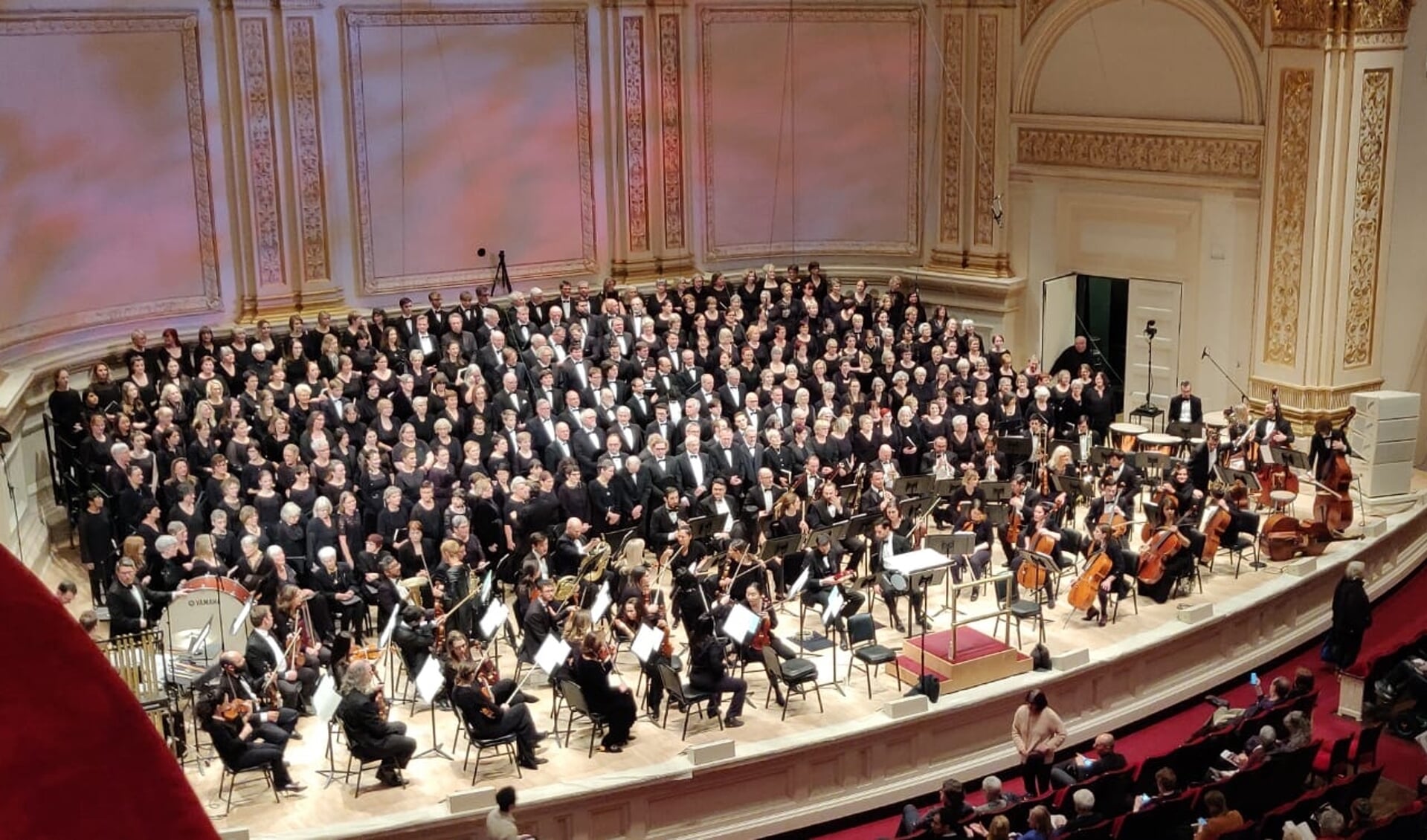 Het Voice Company koor in Carnegie Hall