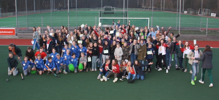 Alle zaal- en winterkampioenen '18-'19 van Doornse HC