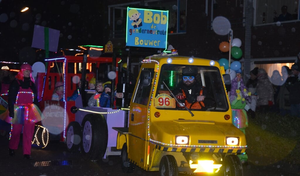 De verlichte optocht in Cothen