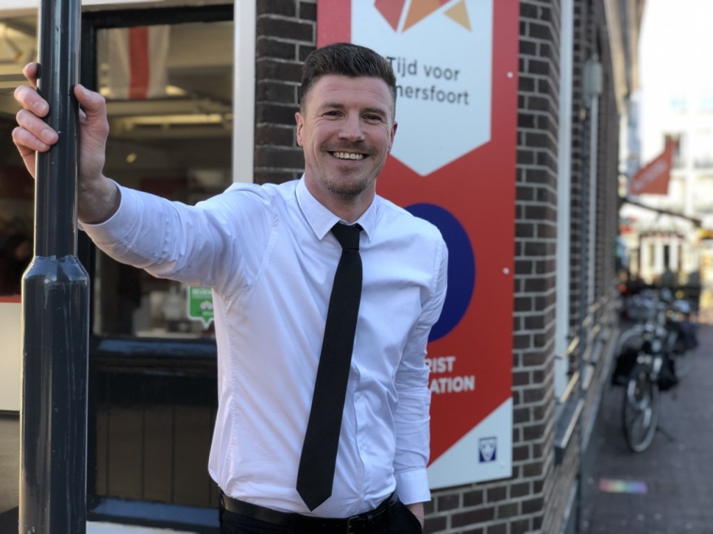 Patrick van der Pol is de nieuwe vestigingsmanager van het VVV-kantoor.