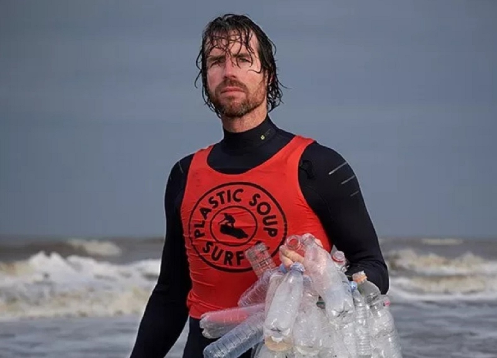 Merijn Tinga, de Plastic Soup Surfer