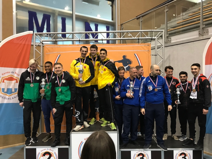 1e Plaats Teams heren senioren