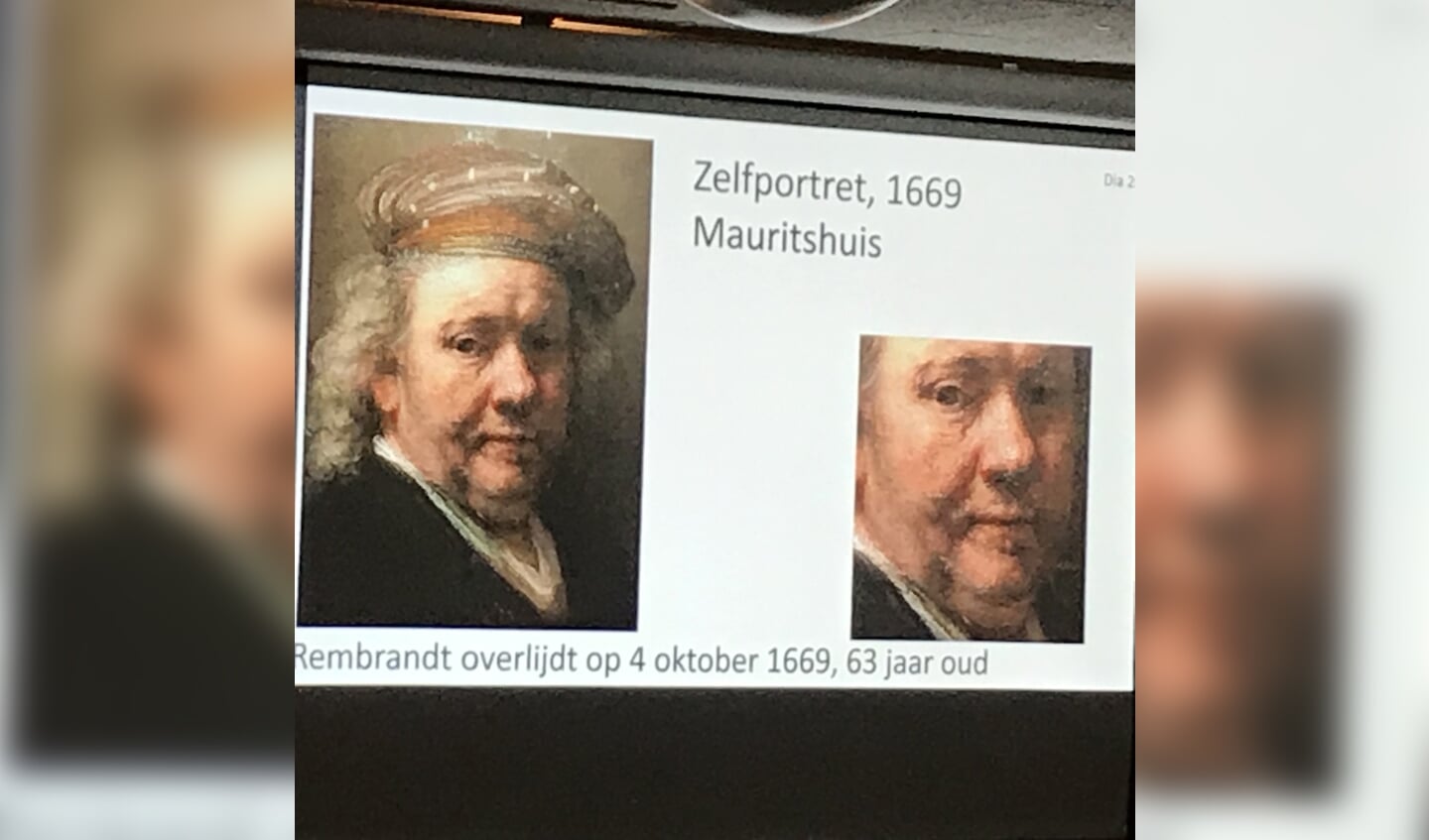  Lezing Rembrandt en tijdgenoten door Drs. Nelly Spanjersberg bij Senioren Belangen