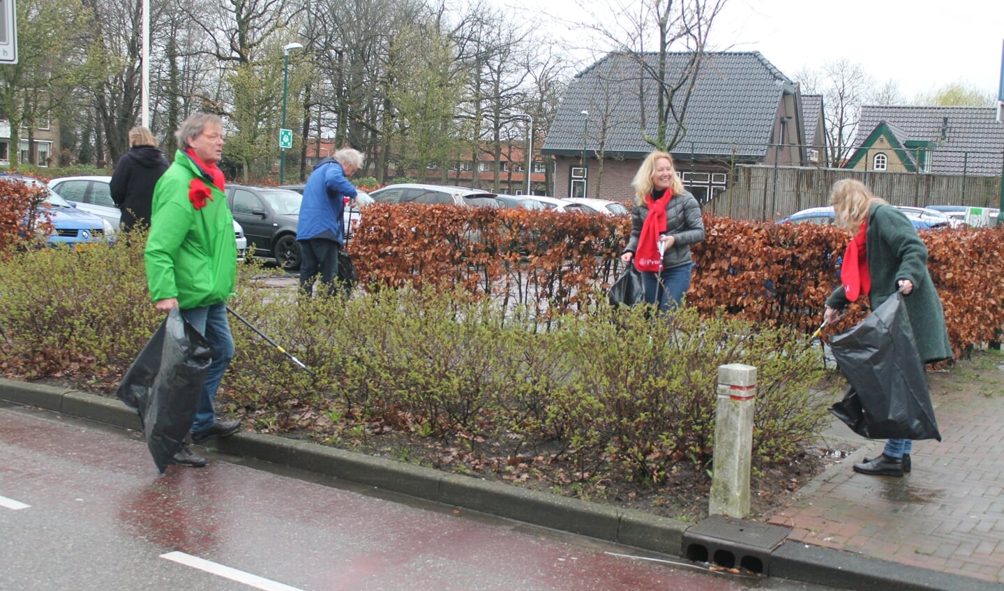 PvdA-Groen Links aan het werk