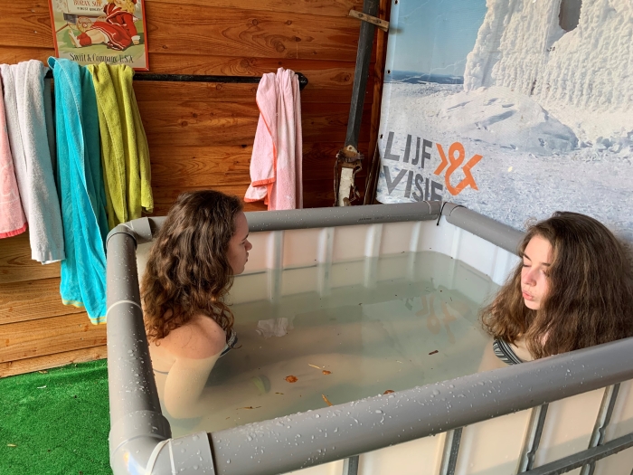 Leerlingen van het Griftland College oefenen voor de Cool4ALS-challenge, die woensdag 20 maart plaatsvindt tijdens de schoolbrede actiemiddag GEENLES4ALS
