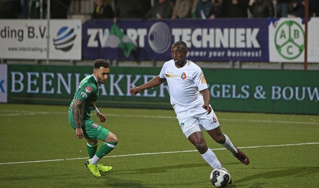 Ahmad Mendes Moreira in actie