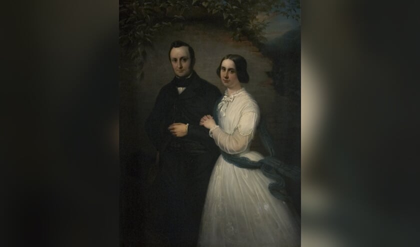 Dr. Heije en echtgenote Maria Margaretha van Voorst.