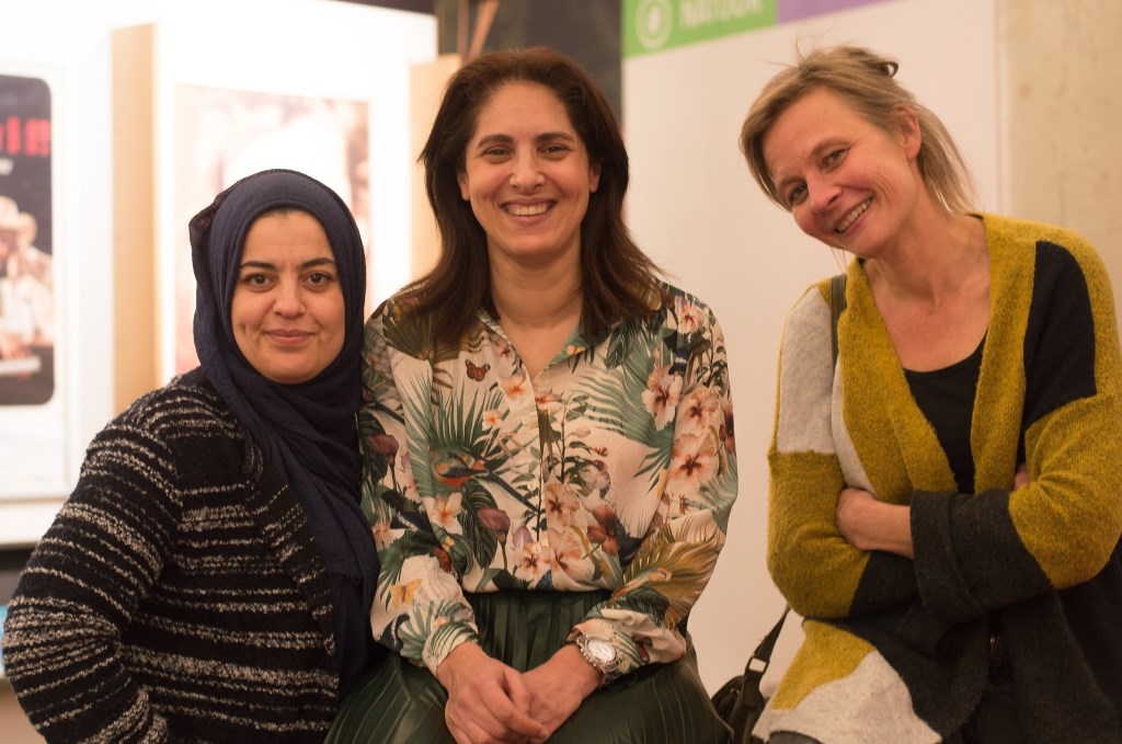 Bouchra Lahrech, Soumaya Ouarghi en Cathelijne Wijnberg.