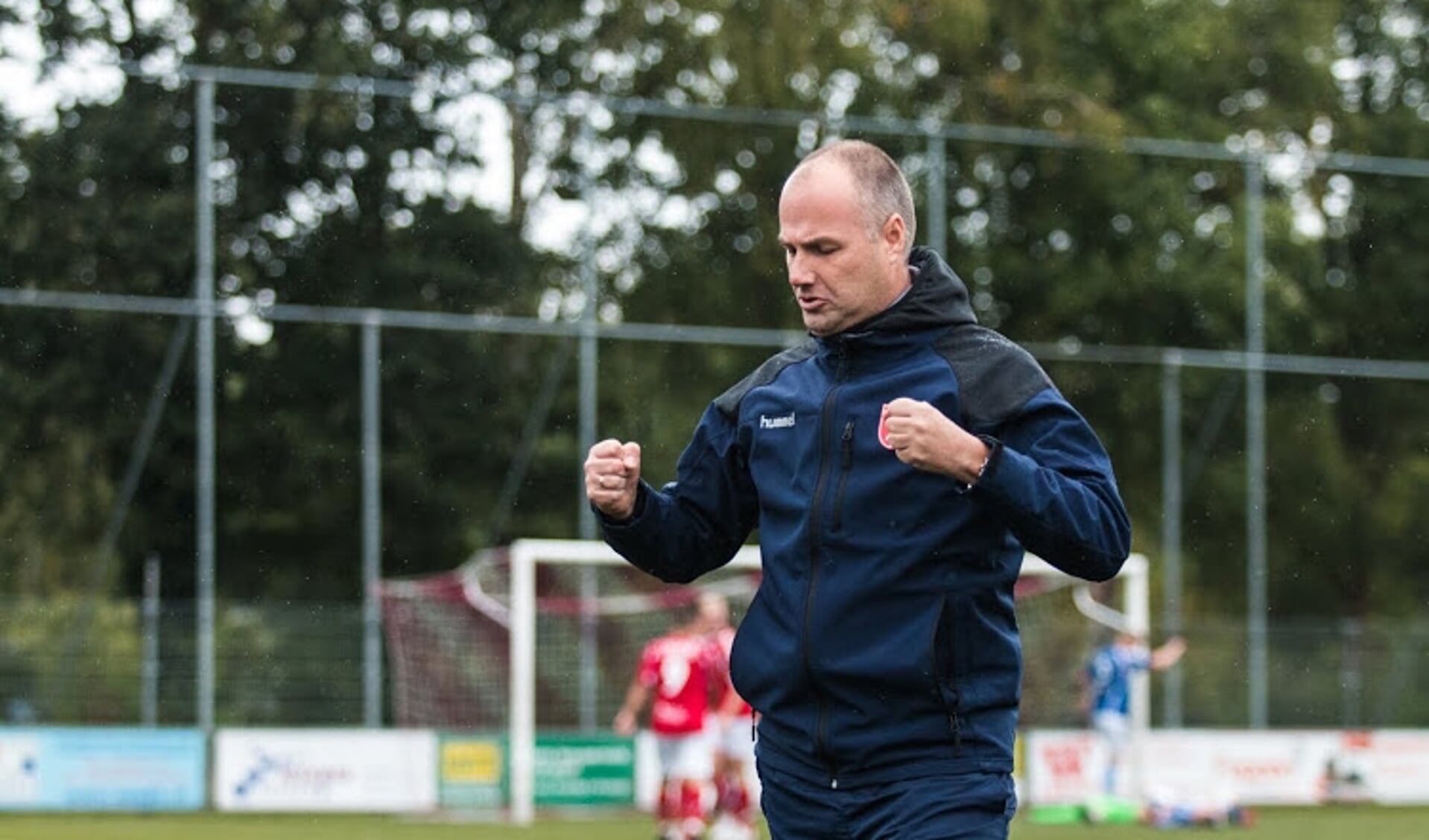 Martijn Kuis hoopt volgend seizoen bij FC Horst veel gebalde vuisten te maken om succes(sen) te vieren