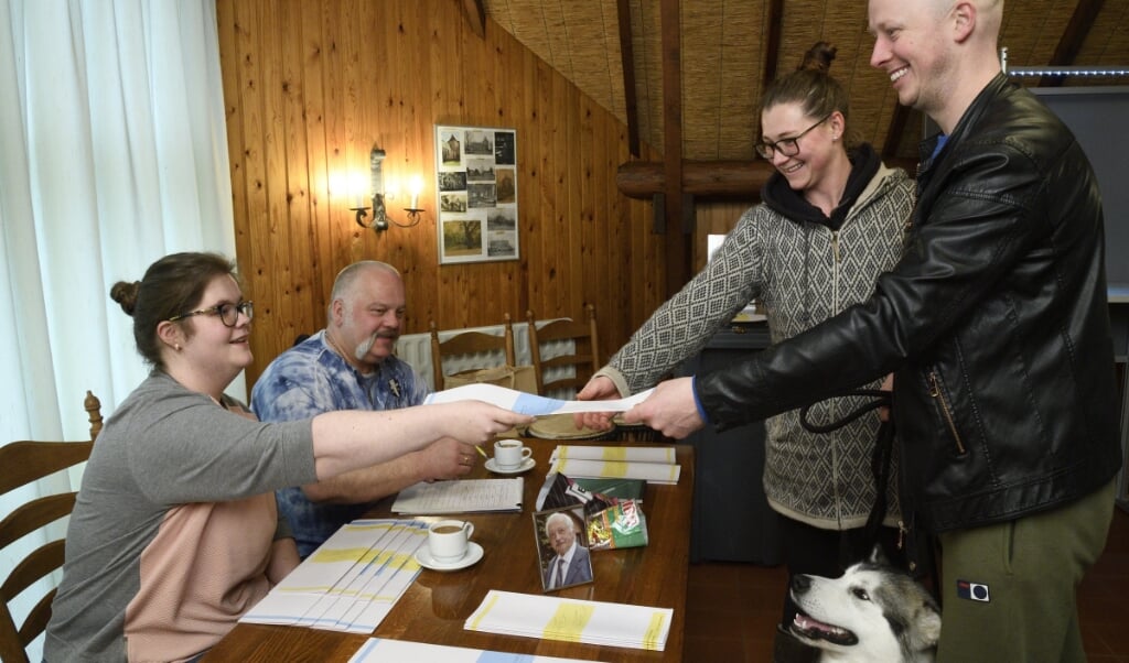 Archieffoto van het stembureau in Kootwijk tijdens de Provinciale Statenverkiezingen, maart 2019.