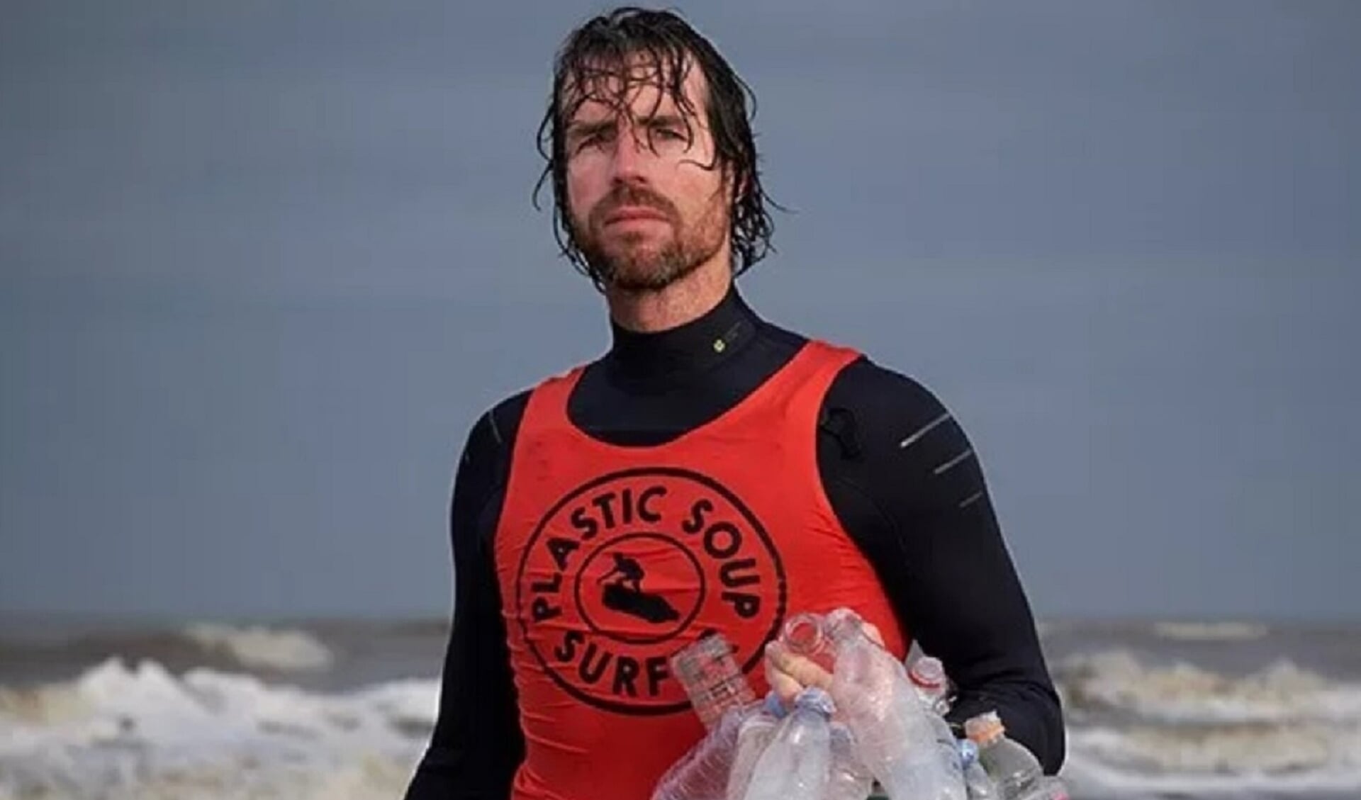 Merijn Tinga, de Plastic Soup Surfer