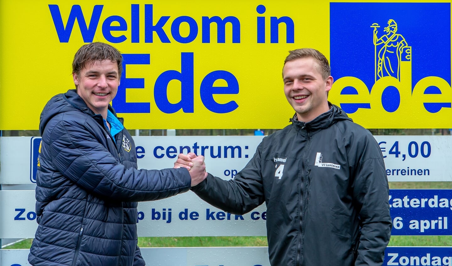 Marcel van Bruksvoort (links) verwacht dat zijn 'maatje' Robert van den Broek een lastige middag krijgt.