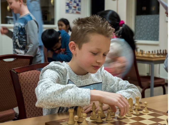 Justin Sloot, mede koploper in Groep 3