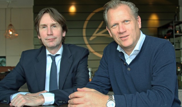 Herbert Raat (links) en Kees Noomen.