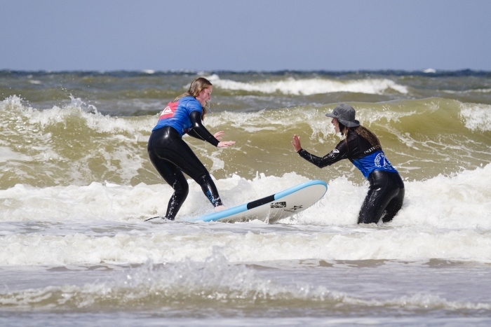 Actie tijdens de les