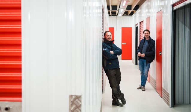 Opslaglocatie biedt zes verschillende maten ruimten zonder water en elektriciteit.