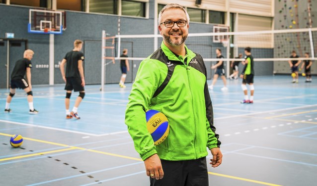 De aankomende trainer van de heren van SSS, Olaf Ratterman, kijkt reikhalzend uit naar zijn nieuwe klus.