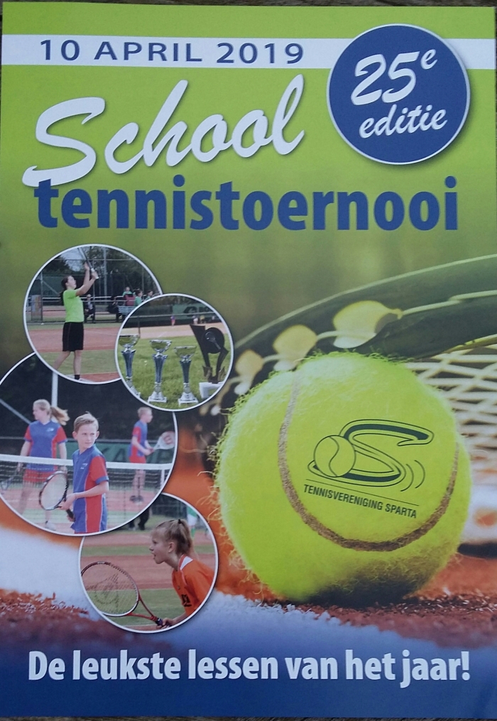 25ste Editie Nijkerks Schooltennistoernooi bij Geef je op voor het schooltennistoernooi 2020