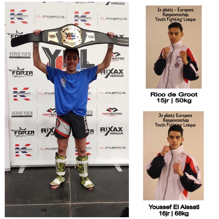 Marwan Kampioen, Rico 2e plaats, Youssef 3e plaats